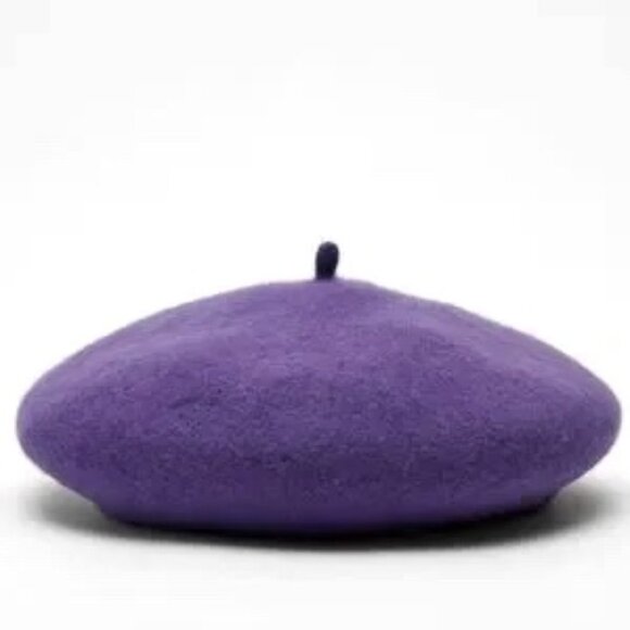 Zara Wool Beret - Picture 1 of 5